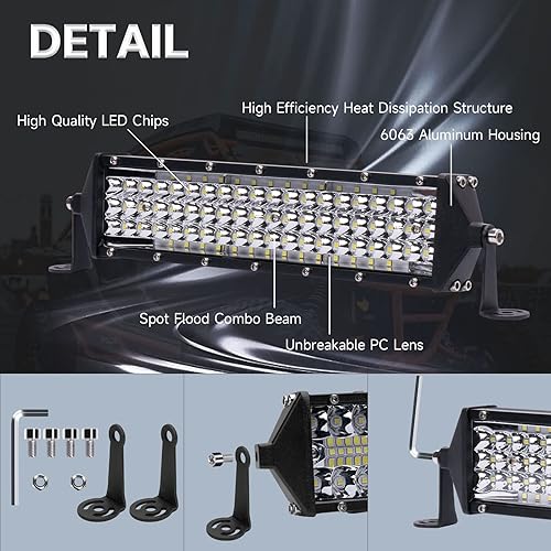 Miniatura 5 de Barra de luz LED de 12 pulgadas