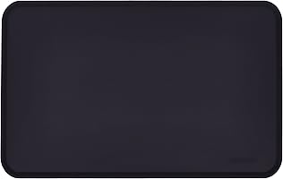 Amazon Basics Waterproof Anti-Slip Silicone Pet Food and Water Bowl Mat