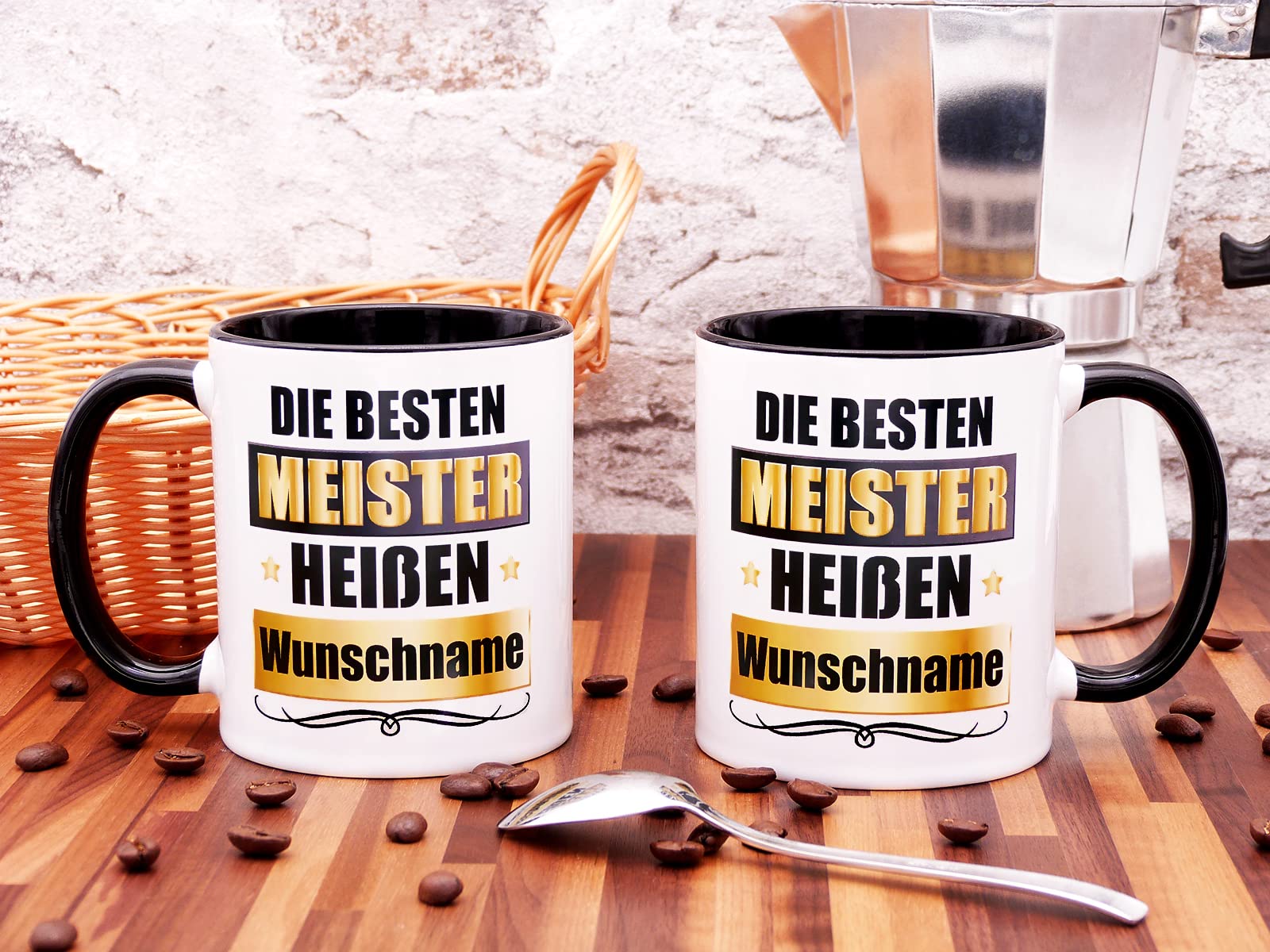 „Ich Bin Meister“ Tasse – Geschenk Für Bestandene Meisterprüfung, 330 Ml, Keramik, Spülmaschinengeeignet, Mit Motiv