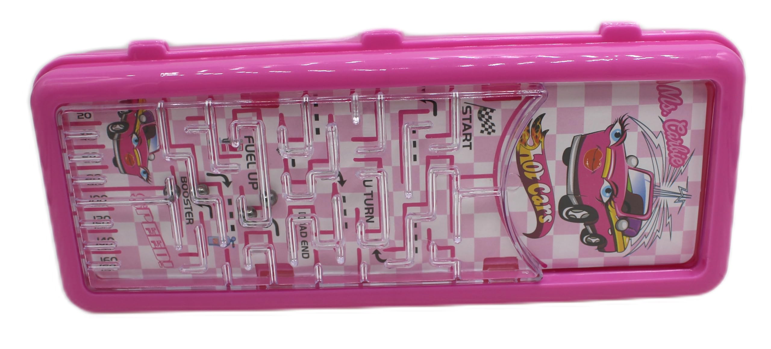 See full amazon price history chart for Neoinsta Medium Size Plastic Two Iron Balls Car Racing Game on Front School Pencil | Geometry | Stationery Box with Single Lock Dual Compartment and a Stencil Partition Tray (Pink) Neoinsta Medium Size Plastic Two Iron Balls Car Racing Game on Front School Pencil | Geometry | Stationery Box with Single Lock Dual Compartment and a Stencil Partition Tray (Pink) (B0BSR4K2NT) Amazon Price History, Amazon Price Tracker
