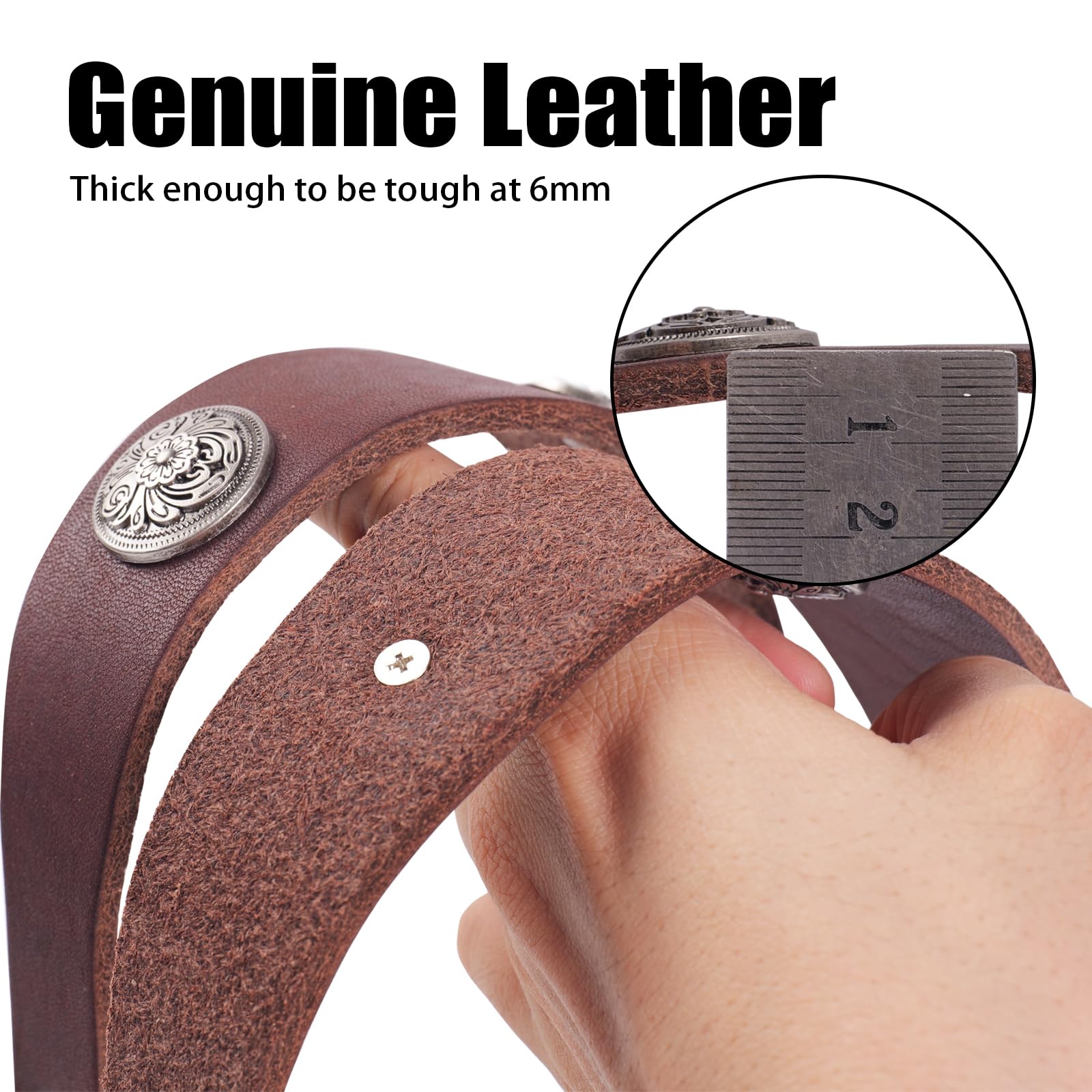 Leather Dog Collar,Strong Genuine Soft,Heavy Duty for small Medium Dog Breeds,More Suitable for Greyhound Greyhounds Whippets - Image 4