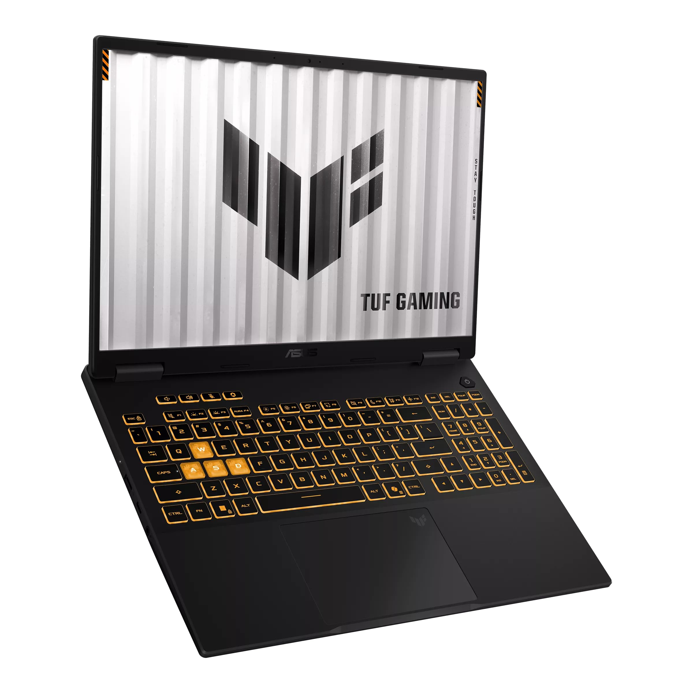 ASUS TUF Gaming FX610JH-TU120 - Ordenador Portátil Gaming de 16" WUXGA 144Hz (Intel Core i5-14450HX, 16GB RAM, 512GB SSD, NVIDIA RTX 5050 8GB, Sin Sistema Operativo) Negro - Teclado QWERTY español