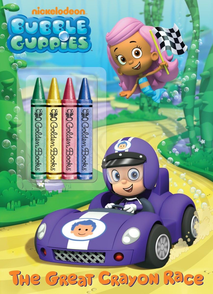 The Great Crayon Race (Nickelodeon Bubble Guppies) Paperback – 10 Jan. 2012