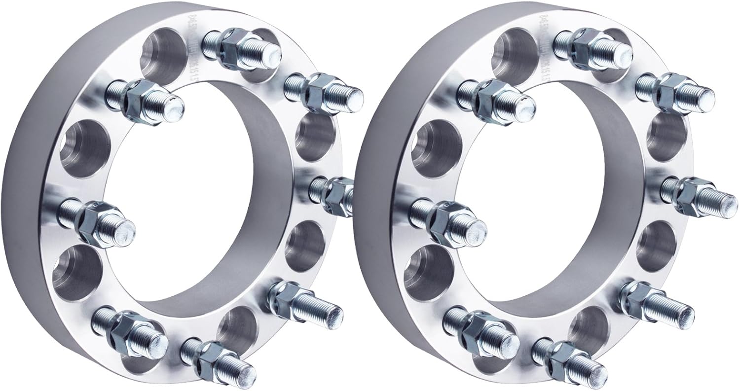 4X 6x139.7 To 8x180 Wheel Adapters 2" 14x1.5 For Chevrolet GMC Ram 1500 8 Lug