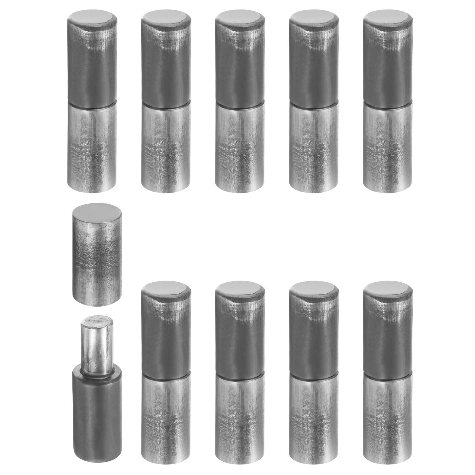 Charnières soudées 7,6 cm axe pivot ultra fluide pour hayon de remorque