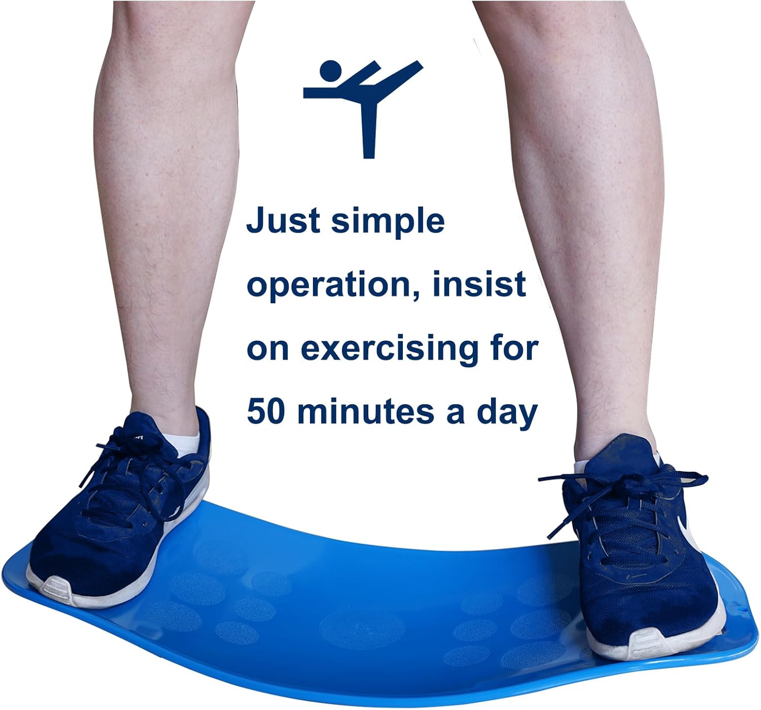 Stability Balance Board for Core Strength and Flexibility Workouts, ABS Plastic Construction