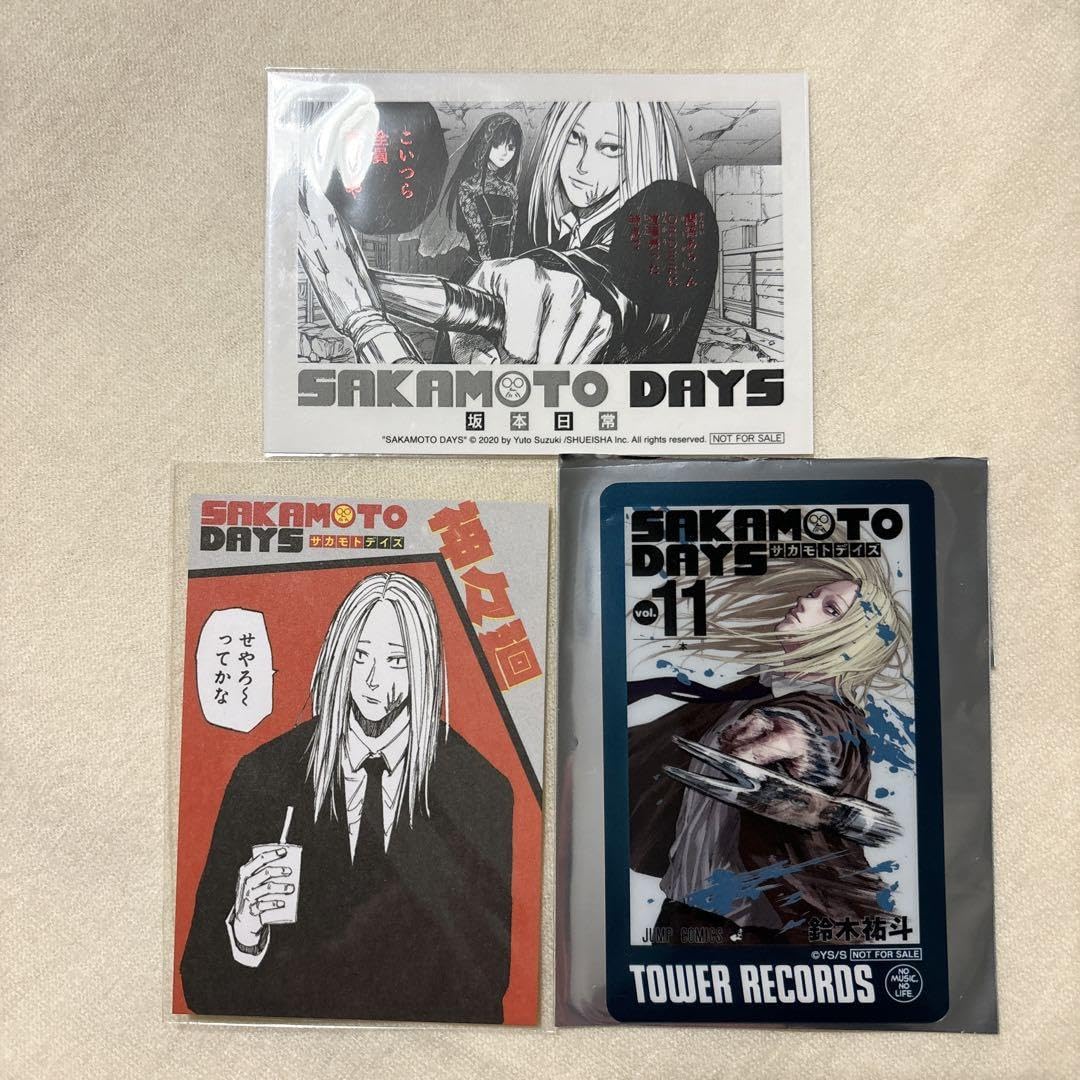 サカモトデイズ　神々廻　台湾　チェキ　タワレコ　特典　クリアカード　お買い上げ Amazon.co.jp: サカモトデイズ 神々廻 台湾 チェキ タワレコ