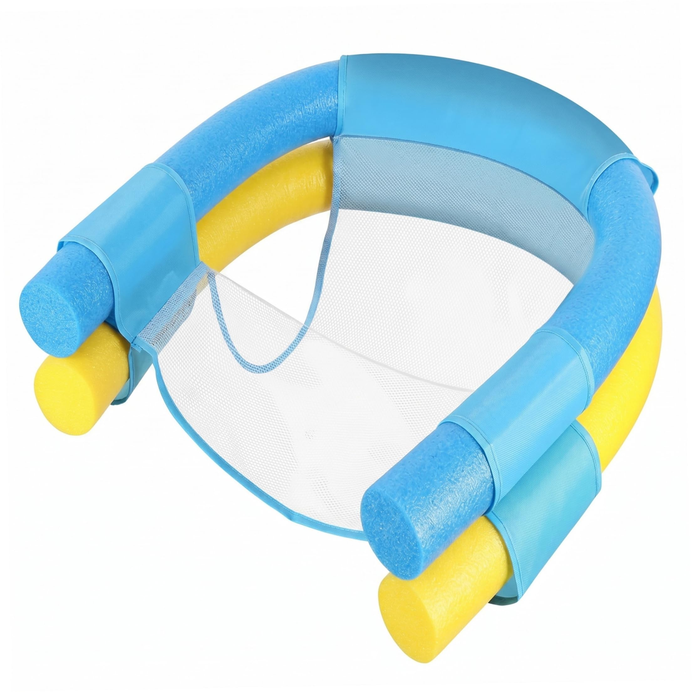 Silla Flotante para Piscina 1 Unidad no Inflable para Adultos y niños Gris 40 Pulgadas