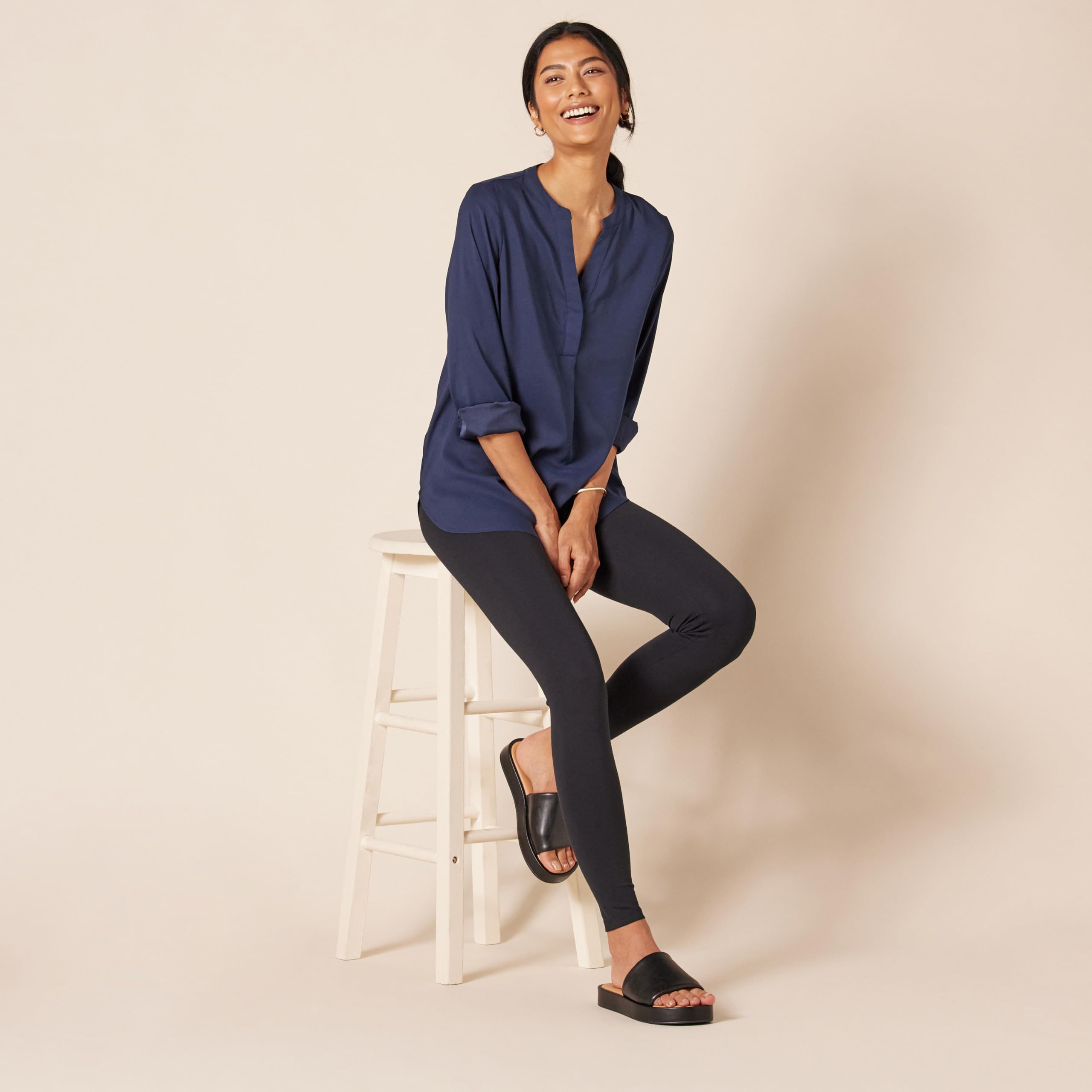 Amazon Essentials Mujer Legging Ponte (Disponible en Tallas Grandes)
