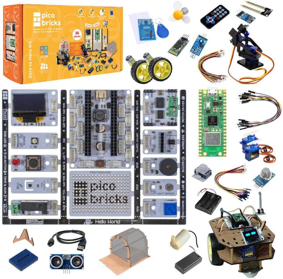 PicoBricks Zero to Hero Kit