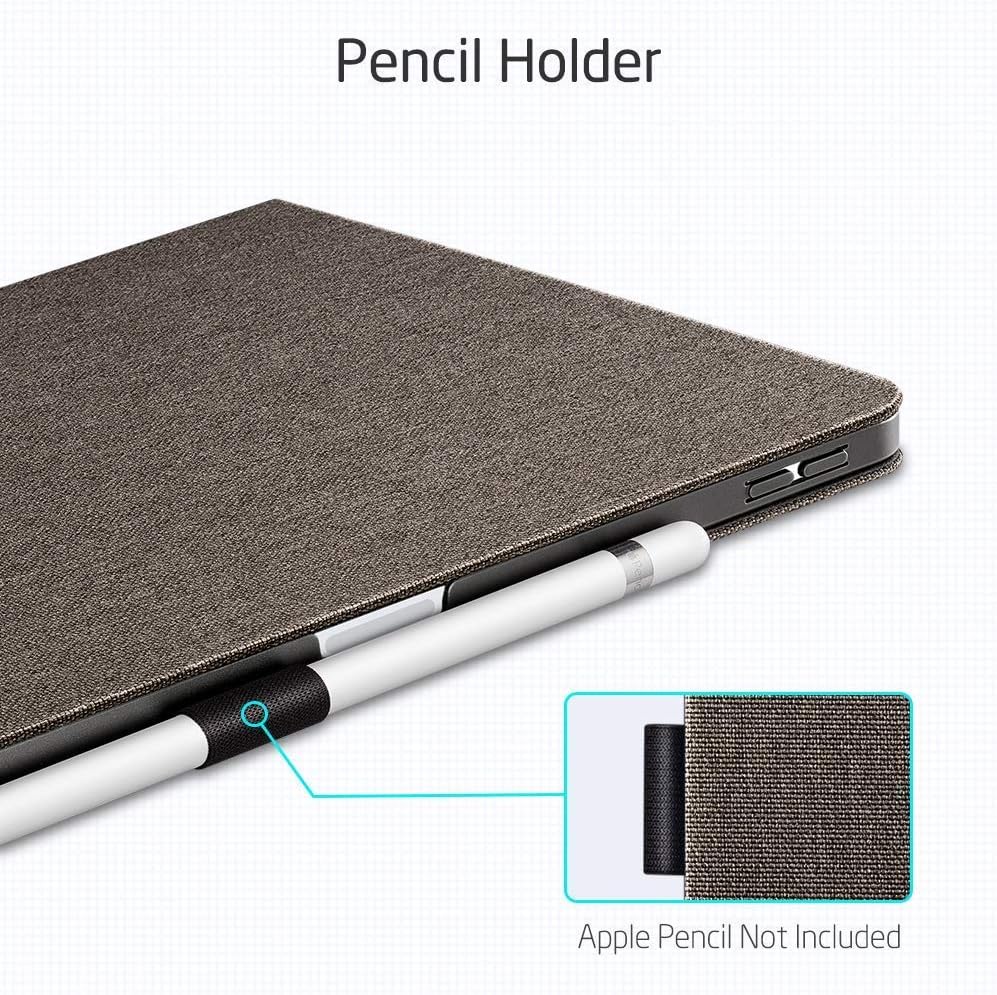 ESR Urban Premium Folio Case for iPad Pro 11", Book Cover Design[Apple Pencil Charging not Supported], Multi-Angle Viewing Stand, Smart Cover Auto Sleep/Wake for iPad 11" (2018 Release), Twilight