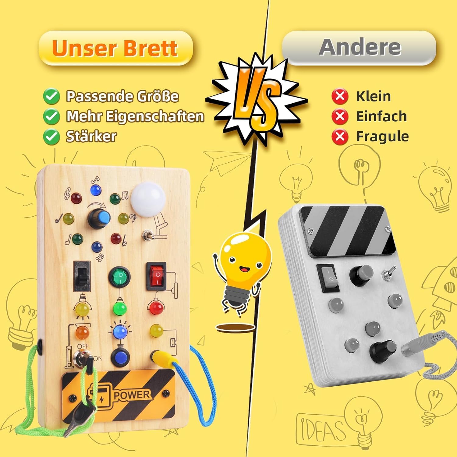 Yitical Busy Board Montessori speelgoed