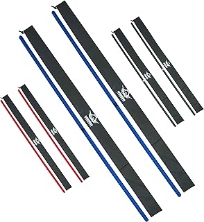 Martial Arts Armory Foam Padded Bo Staff with Carry Bags, Training and Practice Set, 2-Pack
