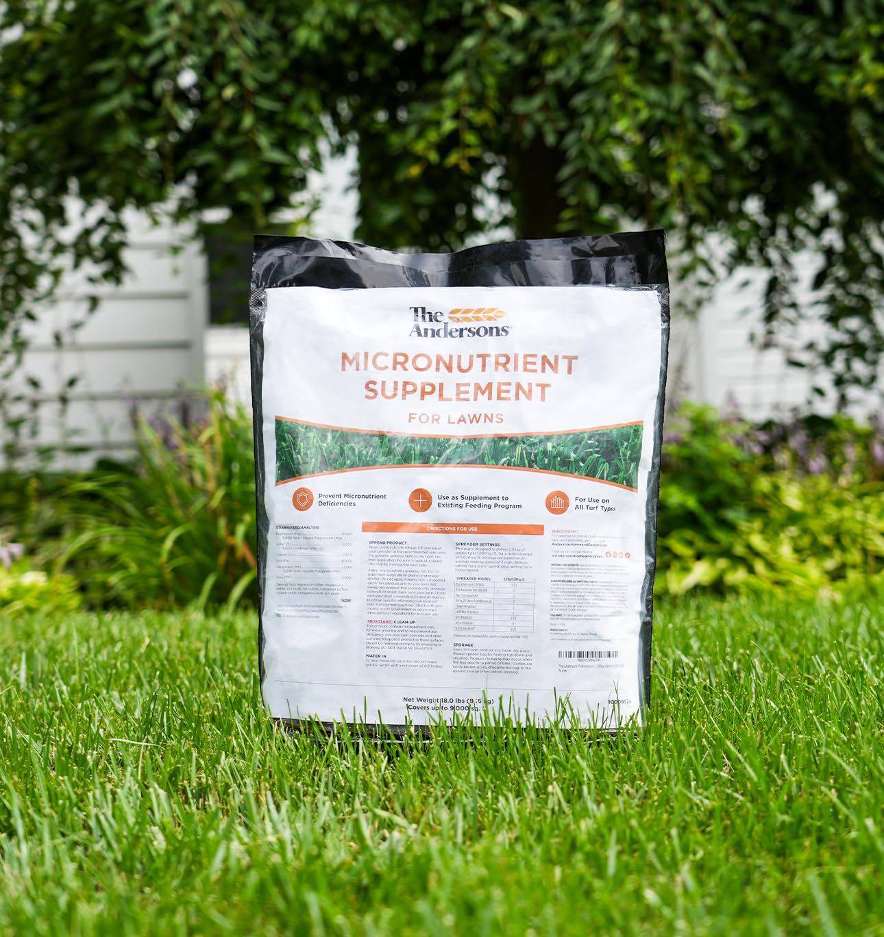 The Andersons Professional Micronutrient Fertilizer Supplement for Lawns - 18 lbs. Covers 9,000 sqft.