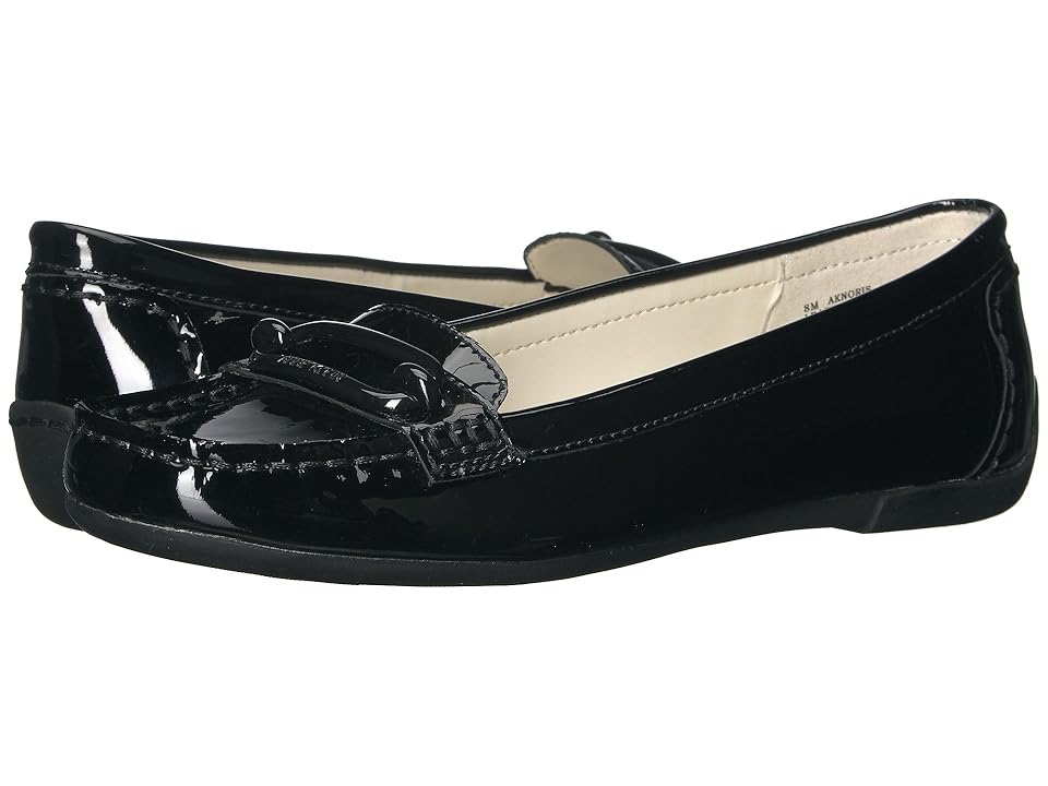 

Anne Klein Noris (Black Patent) Women's Flat Shoes