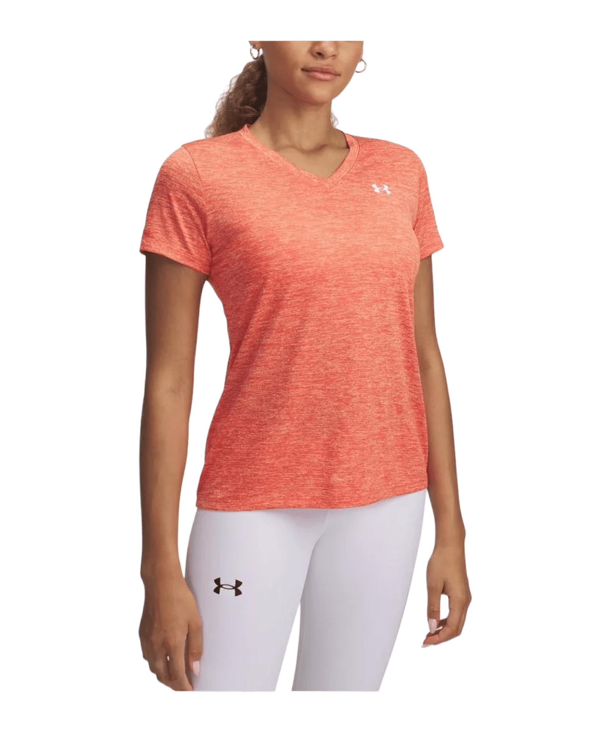 Under Armour Women's UA Tech™ Twist V-Neck Short Sleeve Tech SSV- Twist Mujer (Pack de 1) — view 53