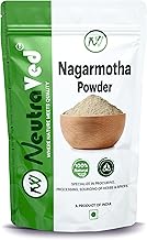 NeutraVed Nagarmotha Powder 100g | Also Know as Nutgrass, Mustak | Stand Up Ziplock Pouch Reusable Pack of one 100g