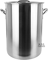 Vista 2 de Cesta de colador de olla 36QT Heavy Commercial Acero inoxidable Duty Olla al aire libre