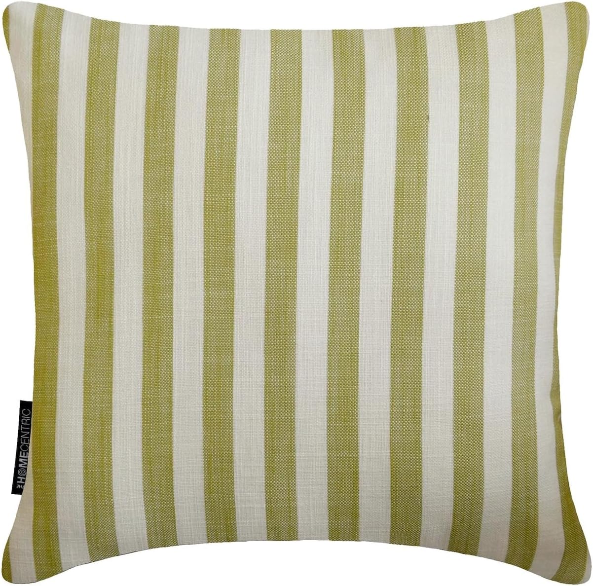 Halloween Christmas Throw Pillow cover, 24"x24" Green Cotton Cushion Cover, Country & Farmhouse Striped Holiday Decorative Pillow Cover For Sofa Couch, living Room, Bed Room - Stripe Plush Green