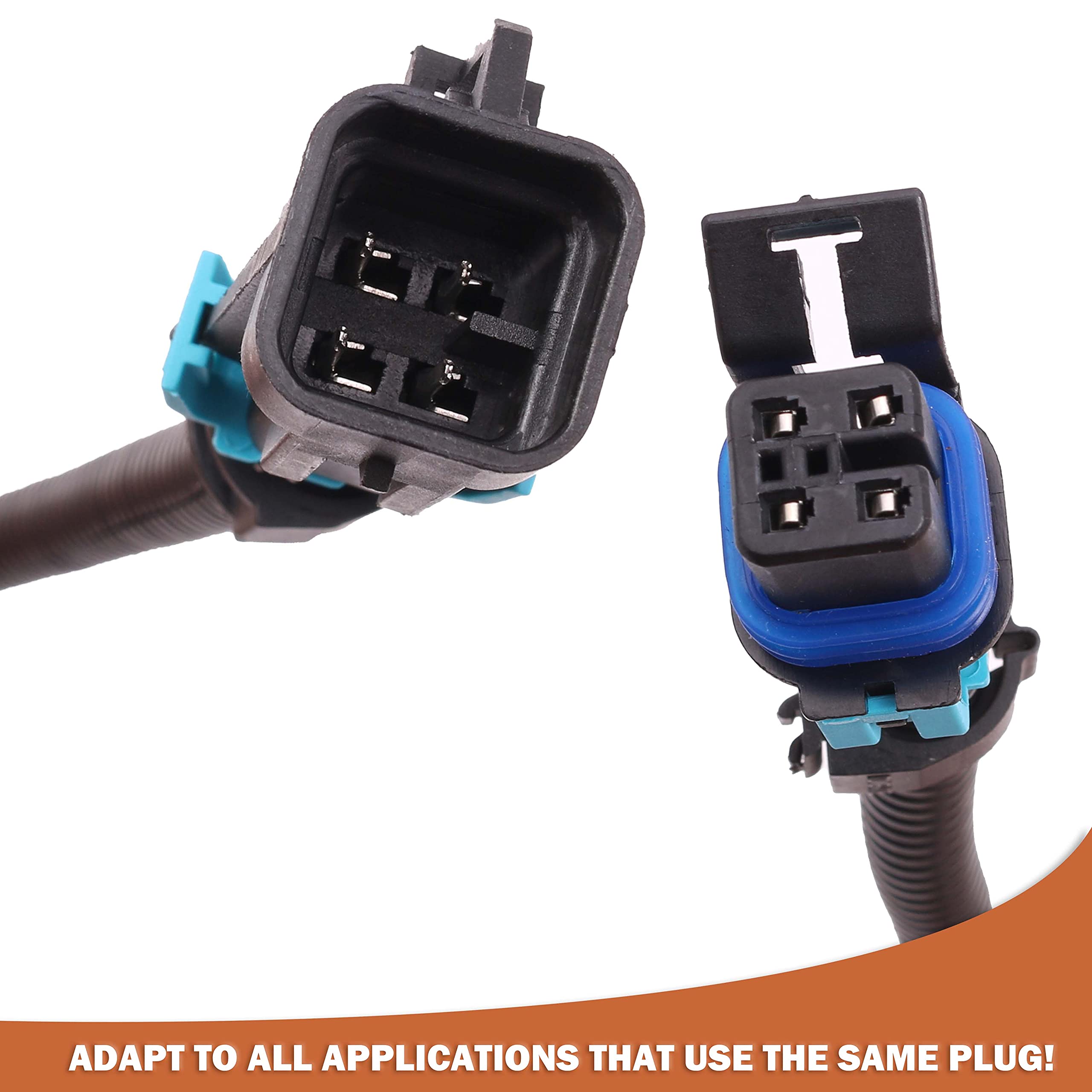 GM 4-way O2 Connector LS1 O2 Sensor Connector Pigtail – 4-Way Square ...
