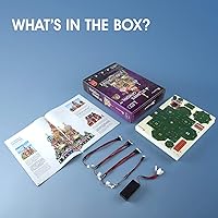 Vista 8 de CubicFun World's Great Architectures Figura de edificio, Led Catedral de San Basilio