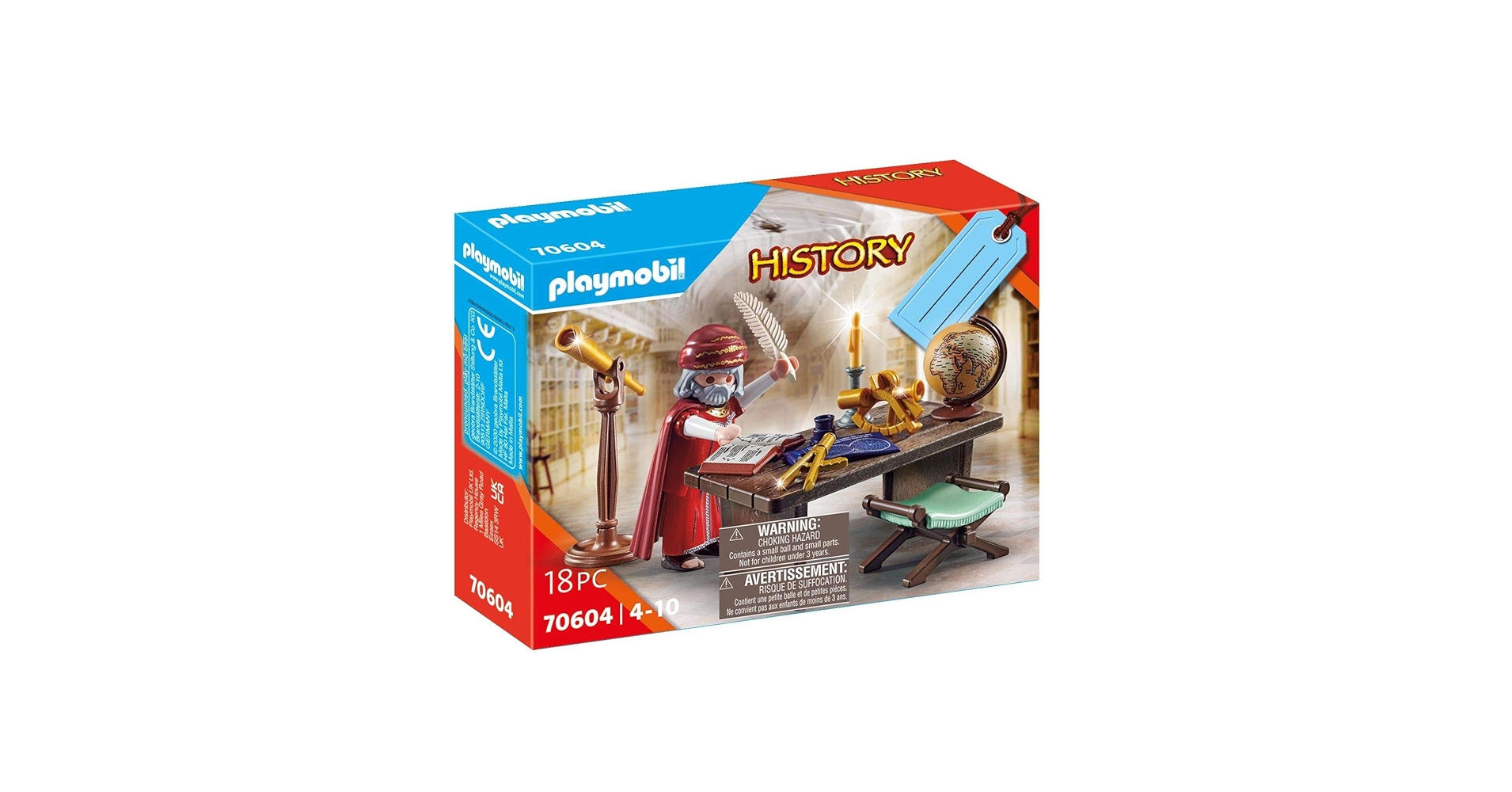 Amazon.com: Playmobil History 70604 Gift Set Stargucker 4