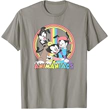 Animaniacs Rainbow Group Logo T-Shirt