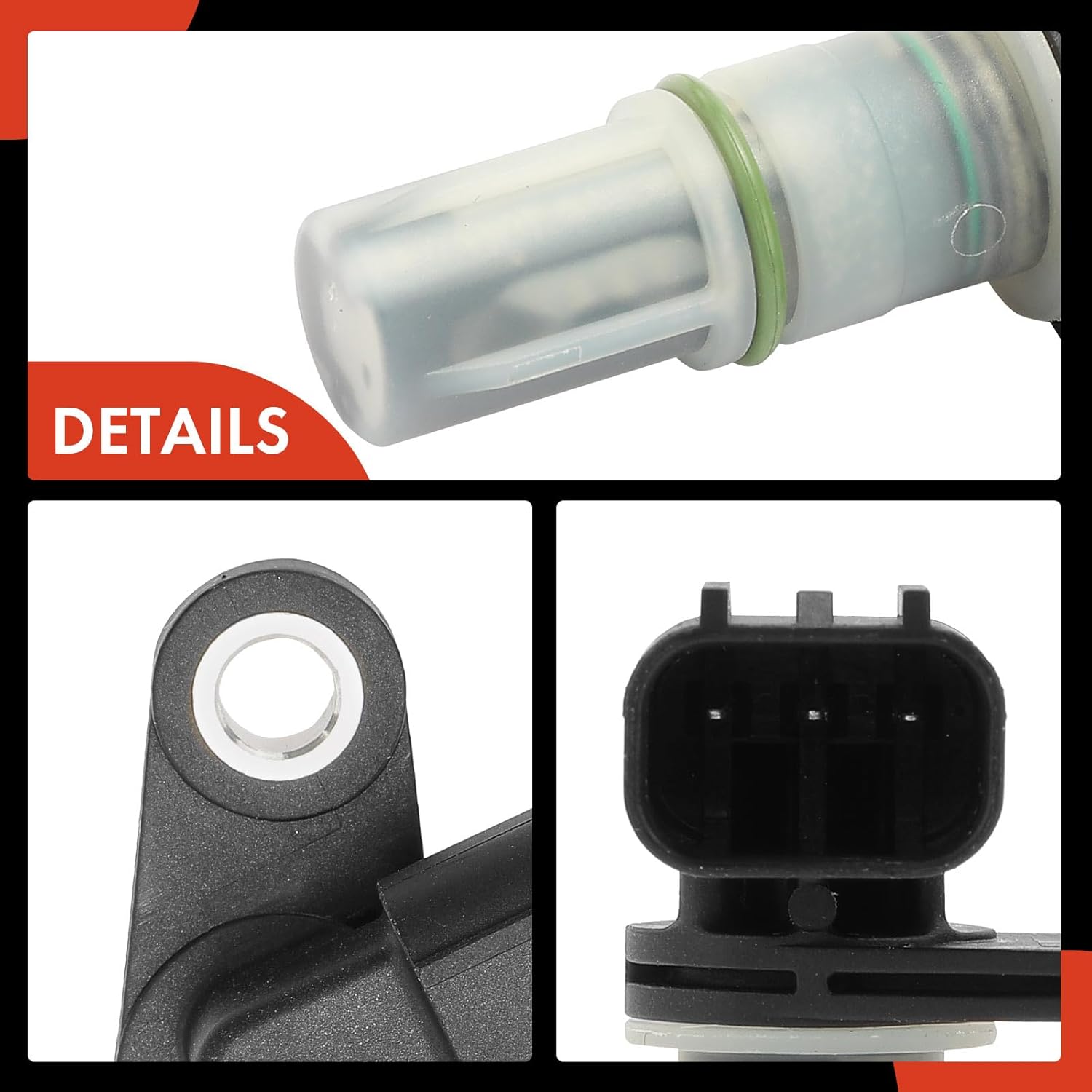 A-Premium Output Automatic Transmission Speed Sensor Compatible with Ford F-250/F-350 Super Duty 2005-2016, F-53 Motorhome Chassis 2008-2009 2011-2019, E-150/E-250 2007-2014, E-350/E-450 Super Duty