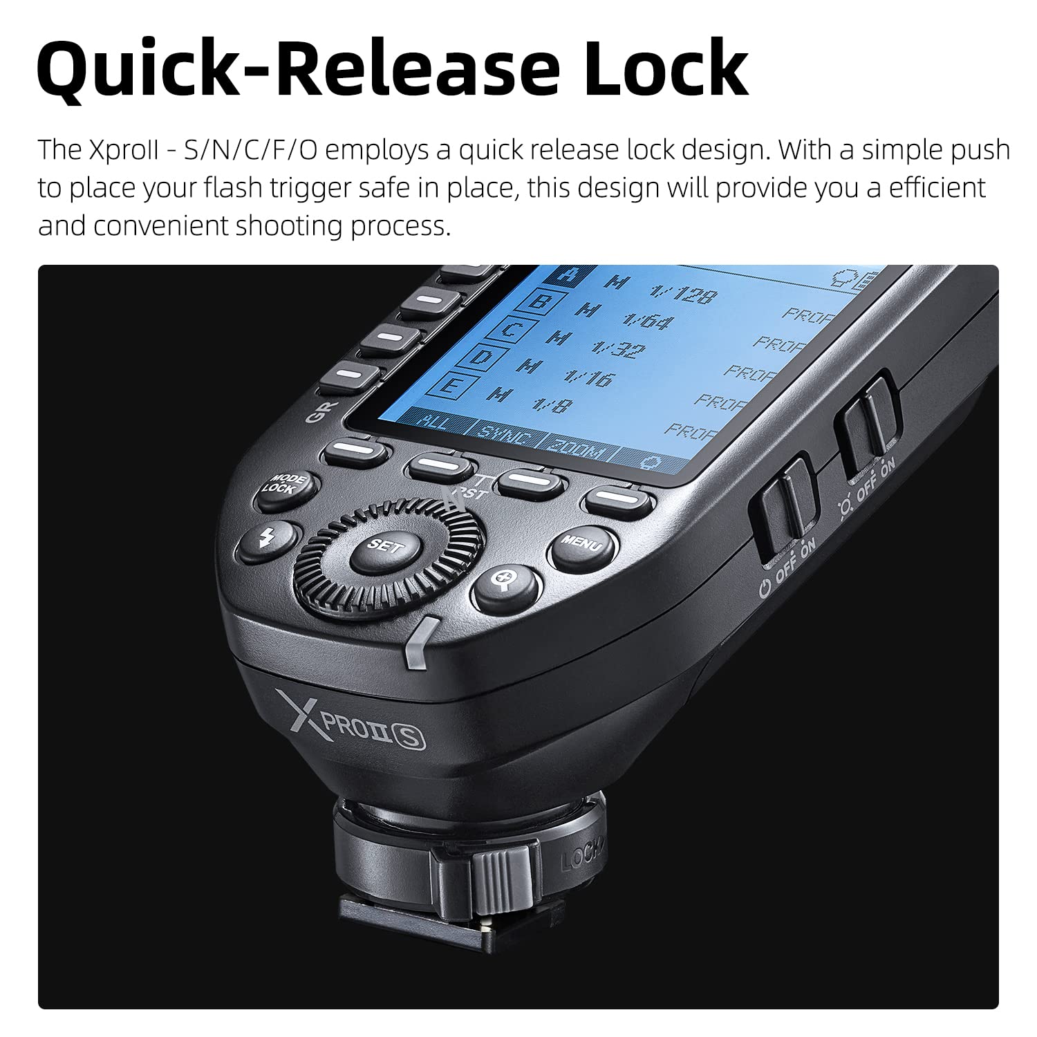 Amazon.co.jp: Godox XProII-S TTL ワイヤレス フラッシュ トリガー 1