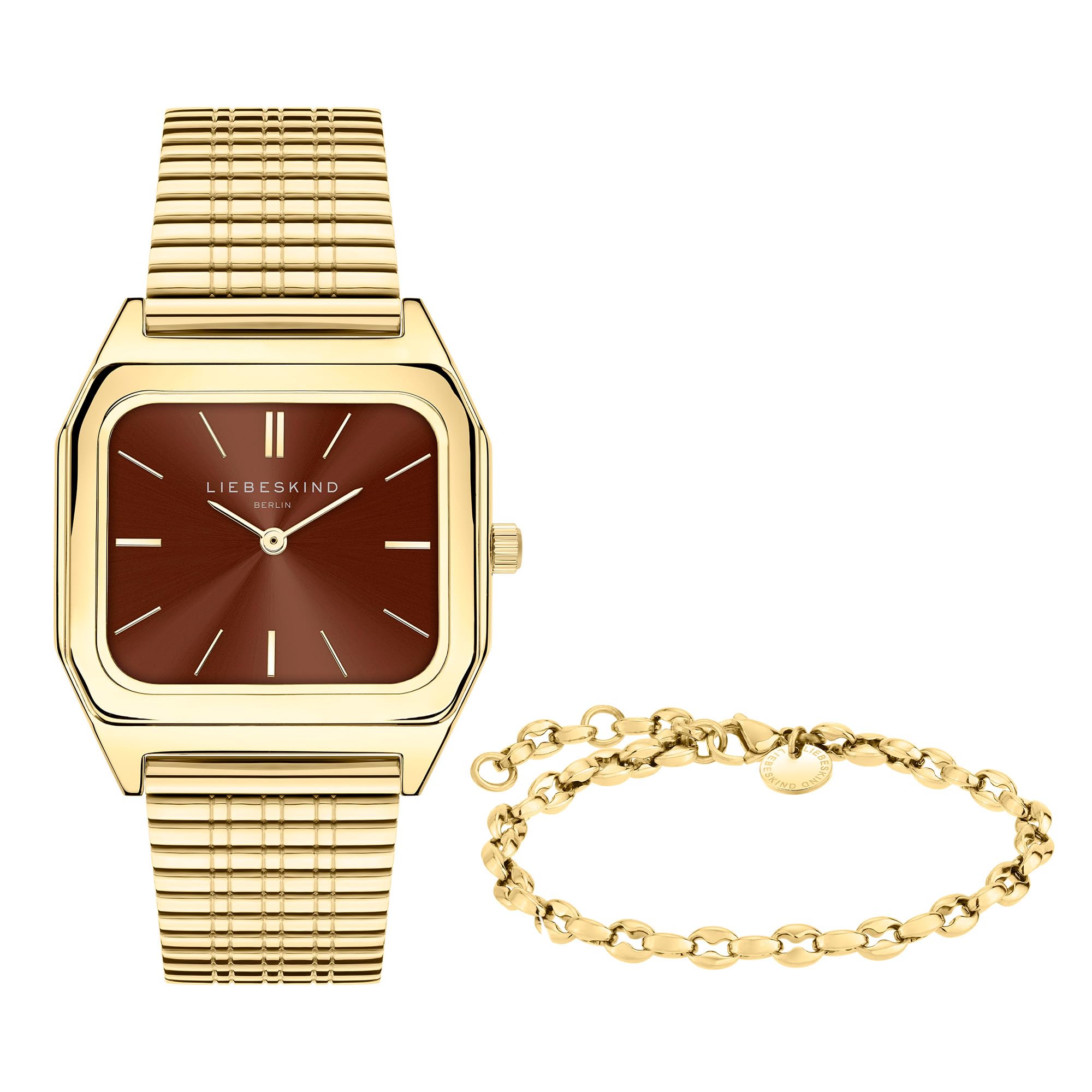 Liebeskind Berlin Damski Zestaw Prezentowy Ze Uhr & Biżuteria – Elegancki, Modisch & W Mehreren Kolory – Ideal Jako Prezent