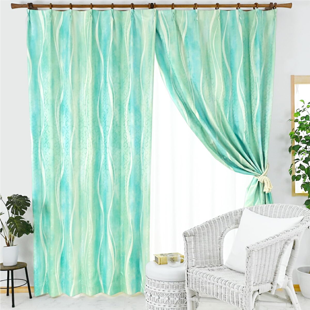 100%遮光 インテリア・寝具・収納 【満天カーテン プレミアム 圧倒的な