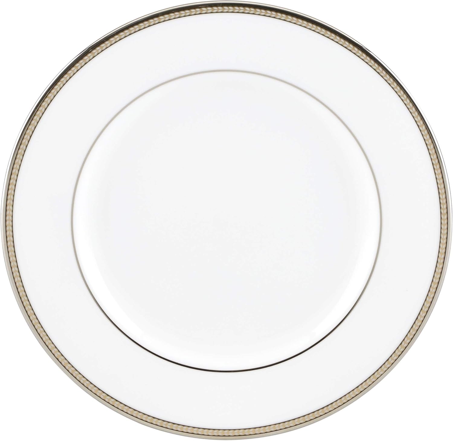 Kate Spade New York Sonora Knot Salad Plate, 0.70 LB, White