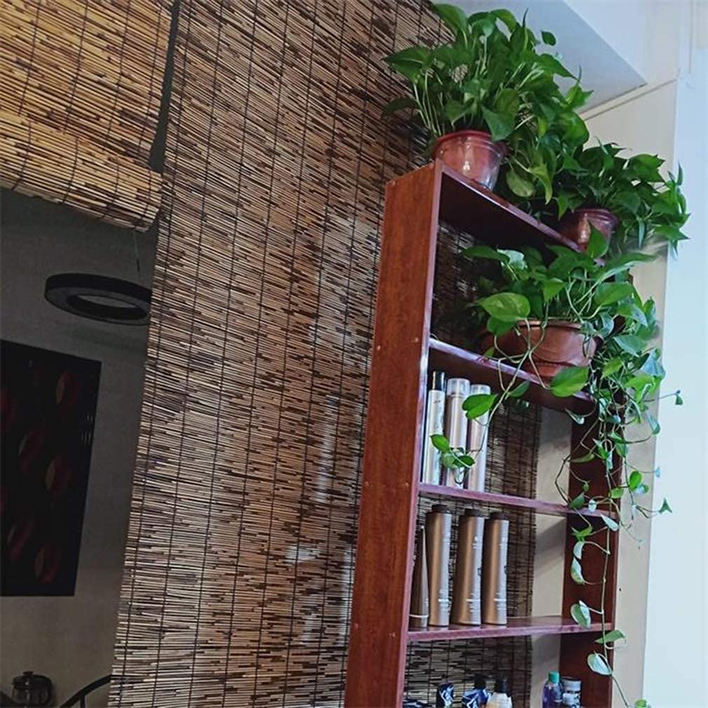 Stores à Enroulement En Bambou,Rideau Occultant En Bambou Extérieur-Intérieur,Stores Venitien