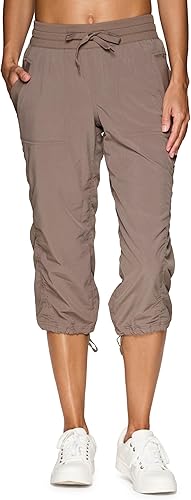 Miniatura 3 de RBX Active - Pantalones Capri para Mujer Joggers, Elásticos, Livianos, Pantalones Casuales para Mujer Capri con Cordón
