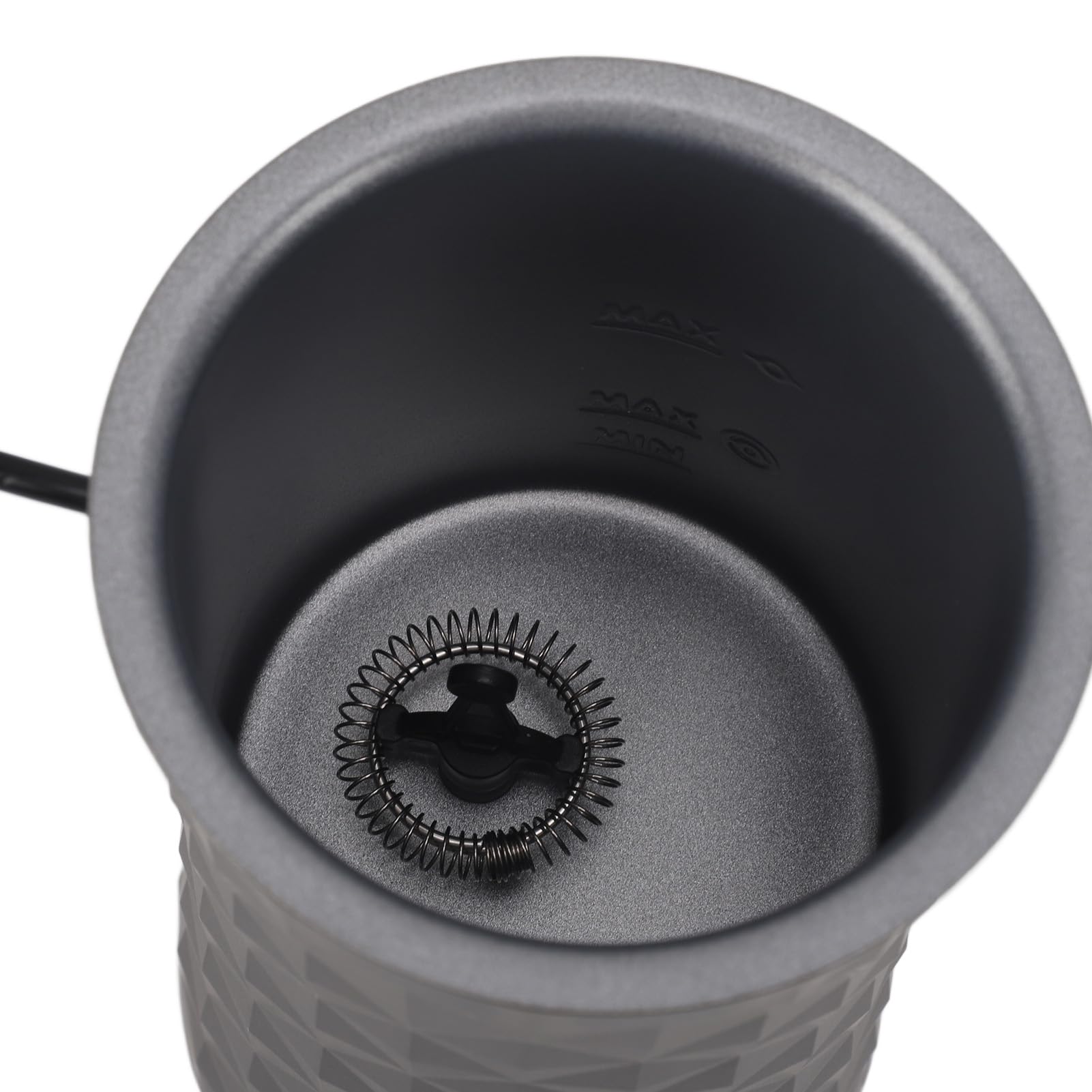 400W elektryczny spieniacz do mleka 4 w 1 automatyczne urządzenie do robienia gorącej zimnej pianki spieniacz ze stali nierdzewnej do kawy Lattes Cappuccino do użytku domowego 120V