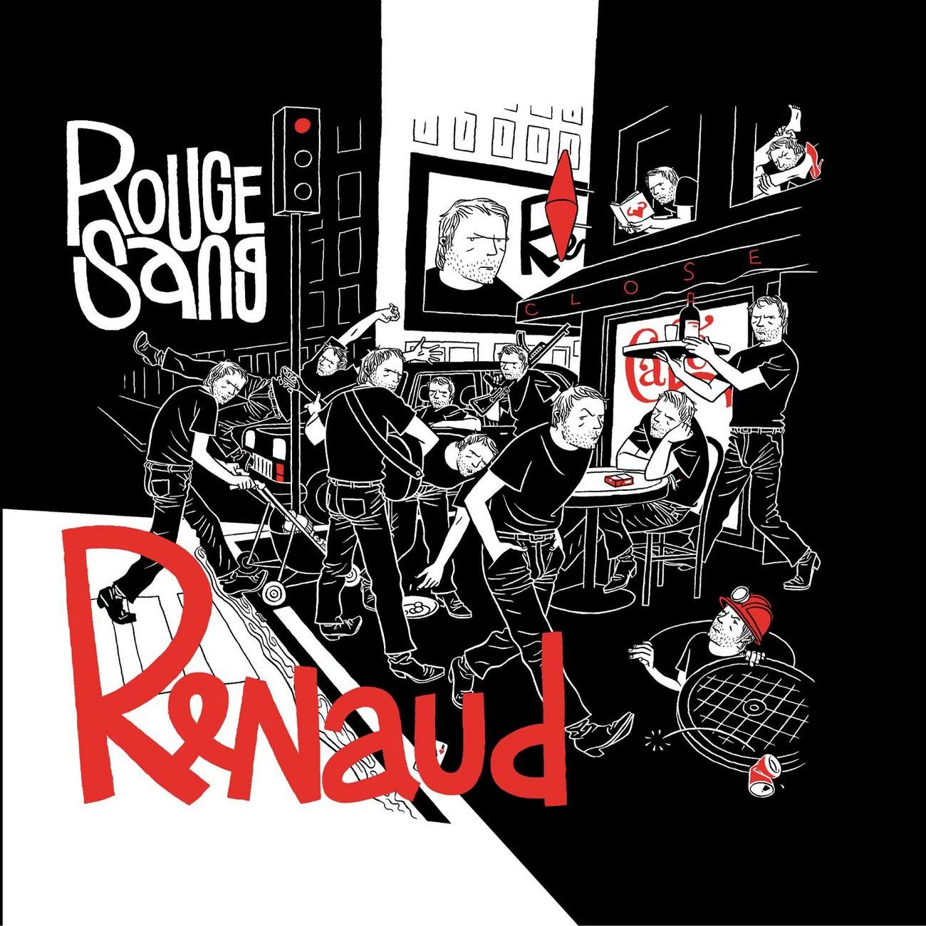 Rouge Sang [Audio CD] Renaud