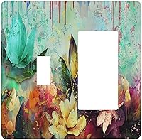 Vista 41 de Interruptor de Luz Cove Silla de Playa Paisaje Marino Océano Azul Placa de Pared de 3 Posiciones Placa de Interruptor de Luz Triple Palanca Costera