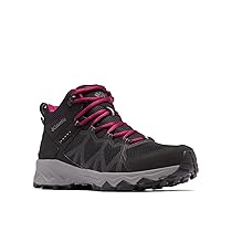 Columbia Peakfreak 2 Mid Outdry, Scarponi da trekking ed escursionismo a vita media Donna, Black Ti Grey Steel, 43 EU