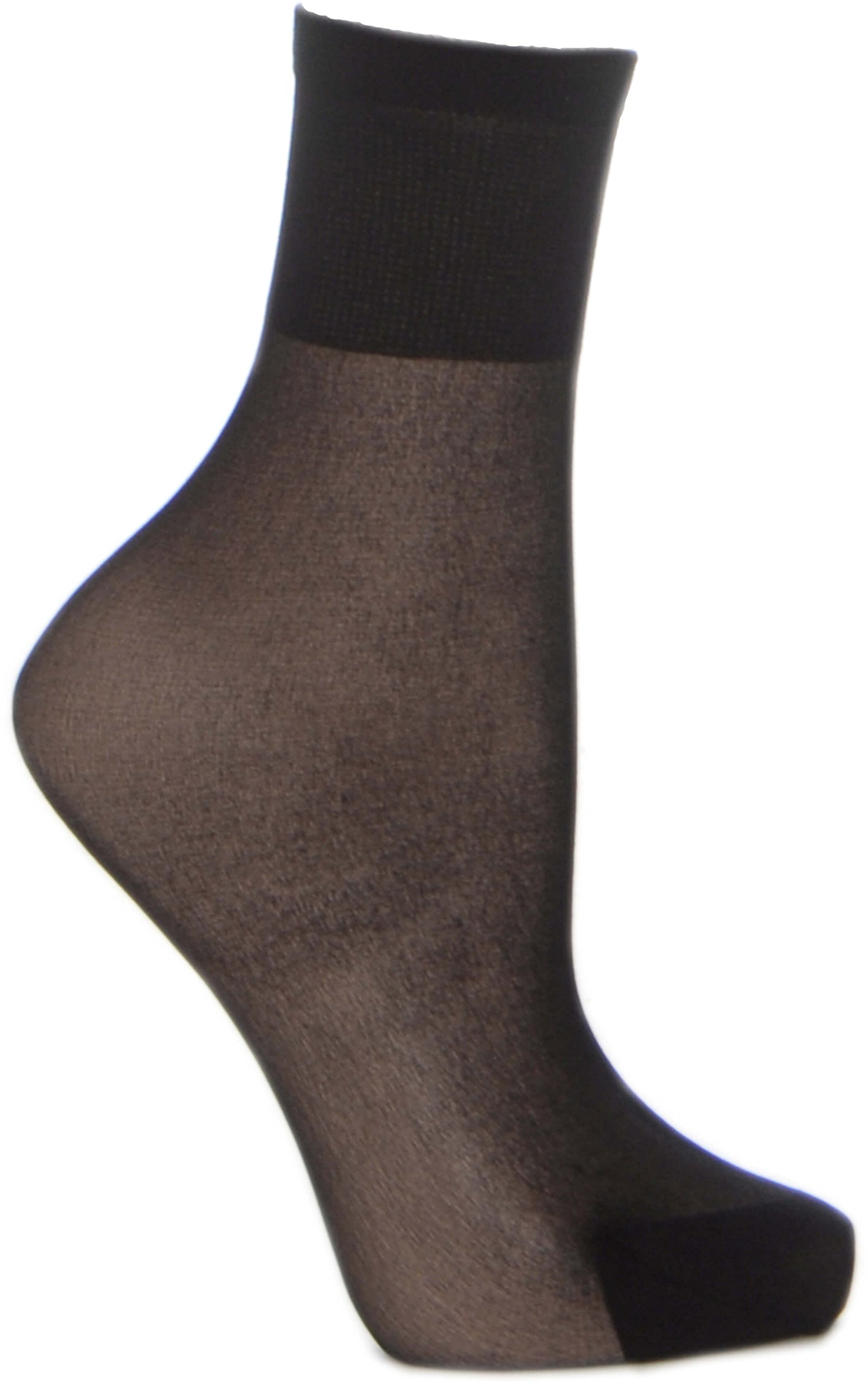 Cosyfeet Women's Black Softhold® Premium Ankle Highs 15 Denier - One Size Fits All