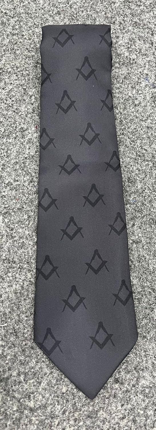 Masonic Square Compass Necktie - Masonic Necktie - Image 3