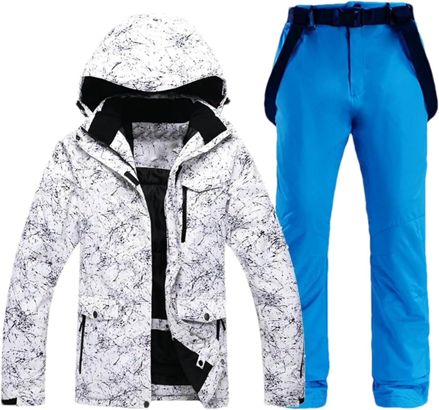 Men Warm Snow Wear Suit Sets Snowboarding Suit Clothes Ski Jacket Pant