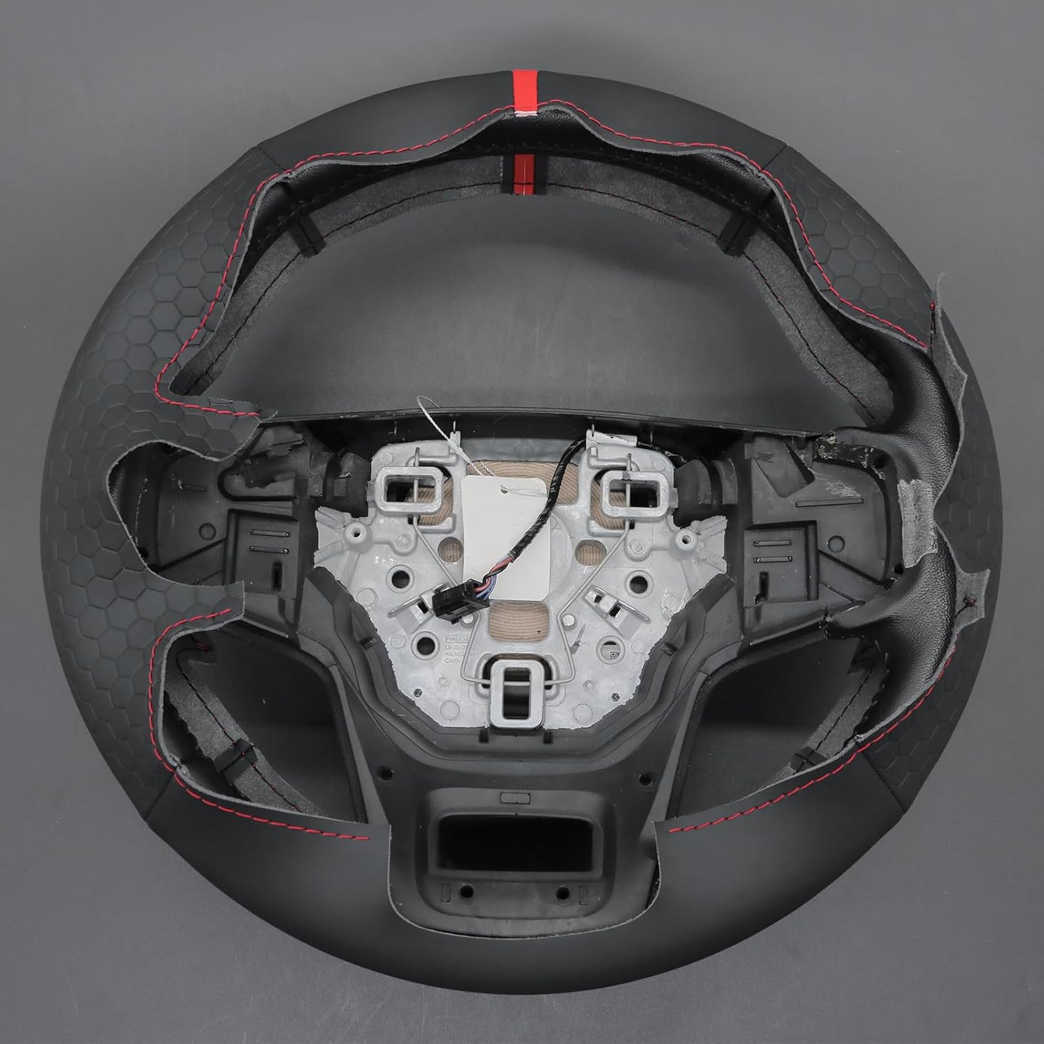 MEWANT Steering Wheel Cover for Ford Bronco 2021-2024 Hand-Stitched Steering Wheel Wrap