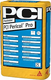 PCI Pericol PRO 25 kg Flexkleber Grau Dünnbettmörtel zur Verlegung von keramischen Fliesen und Platten Fliesenkleber