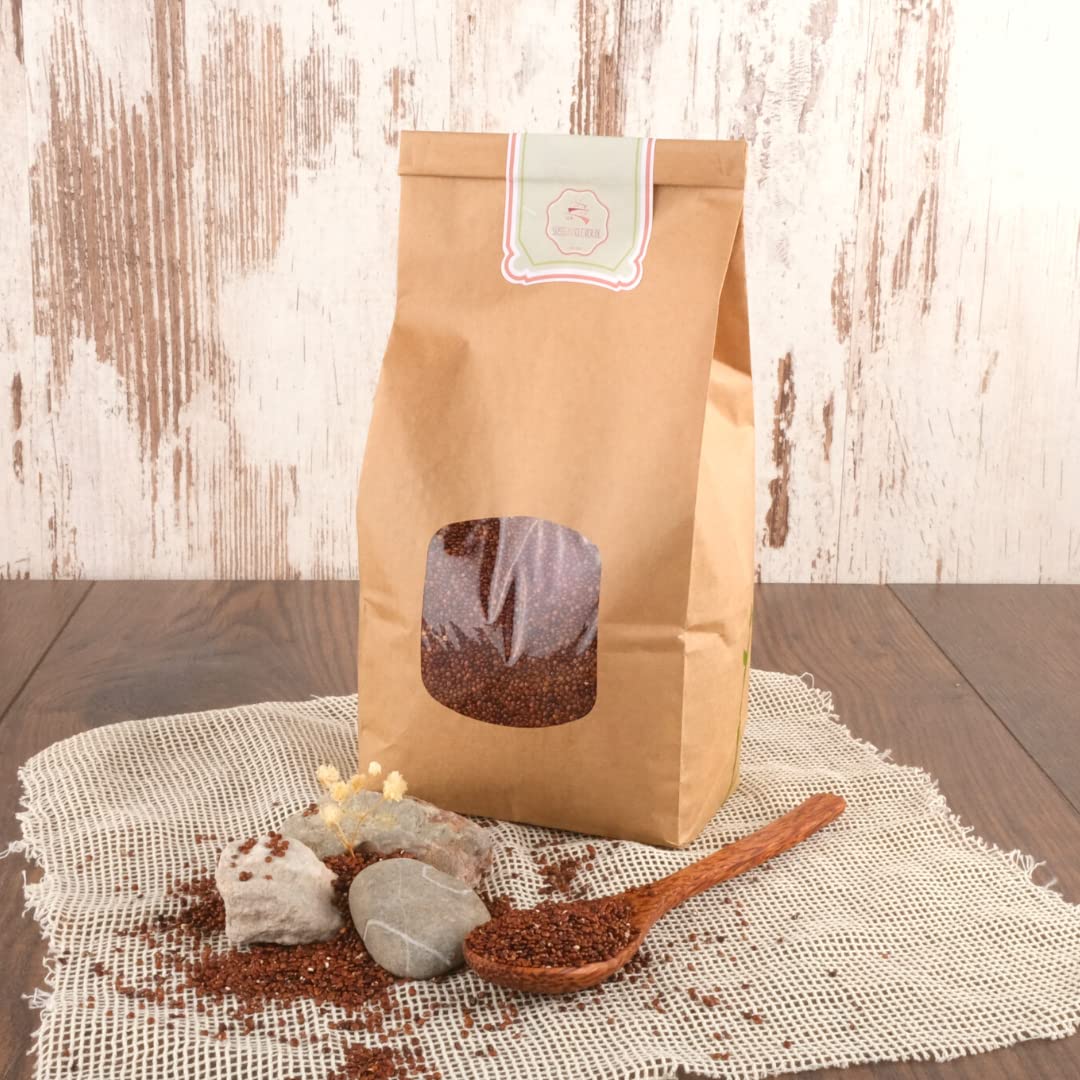süssundclever.de® Bio Quinoa rot | 1,8 kg | Premium Qualität | plastikfrei und ökologisch-nachhaltig abgepackt