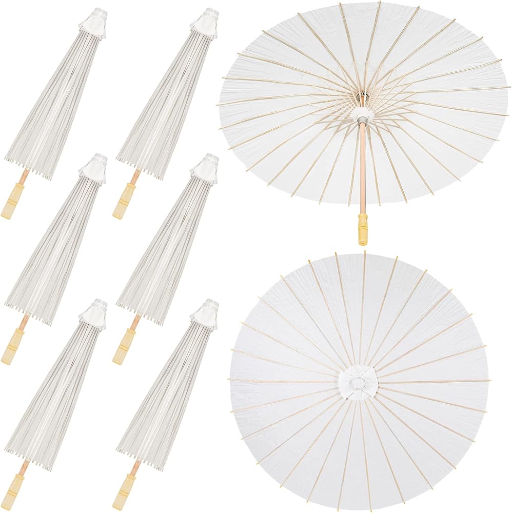 japanese style patio umbrellas 32" Turquoise Paper Parasol Umbrella Paper from Japan SunVilla 11' Round Cabana Stripe