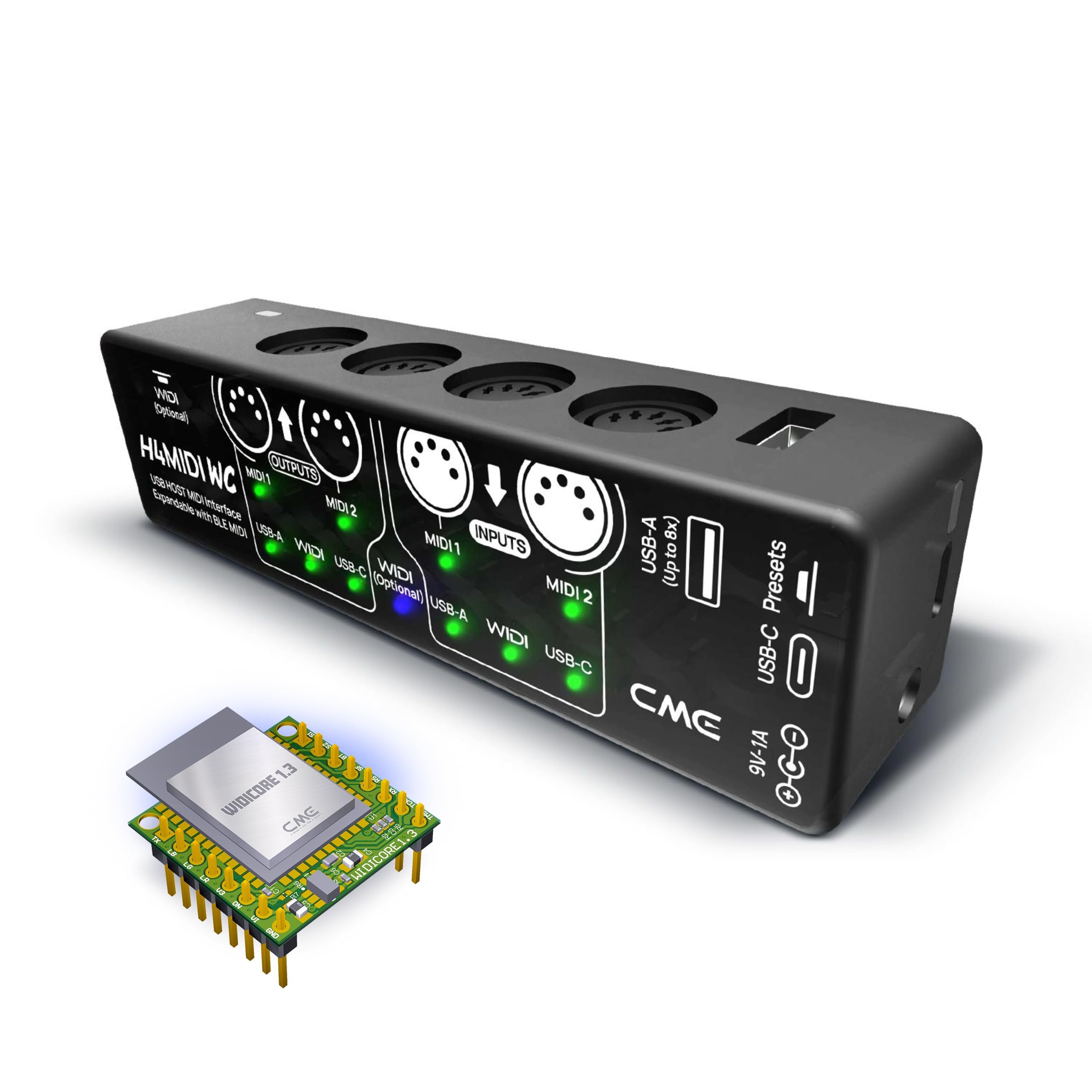 配信機器・PA機器・レコーディング機器 CME H4MIDI WC + WIDI Core Amazon.com: CME H4MIDI WC + WIDI Core - Advanced USB host MIDI