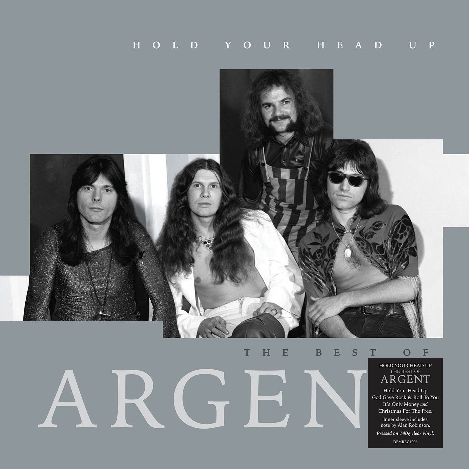 Hold Your Head Up - The Best Of Agrent (140g Clear Vinyl) [VINYL]