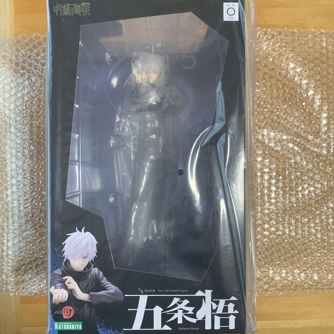 Amazon.co.jp: 顔パーツ付 ARTFX J 五条悟 1 8 完成品フィギュア