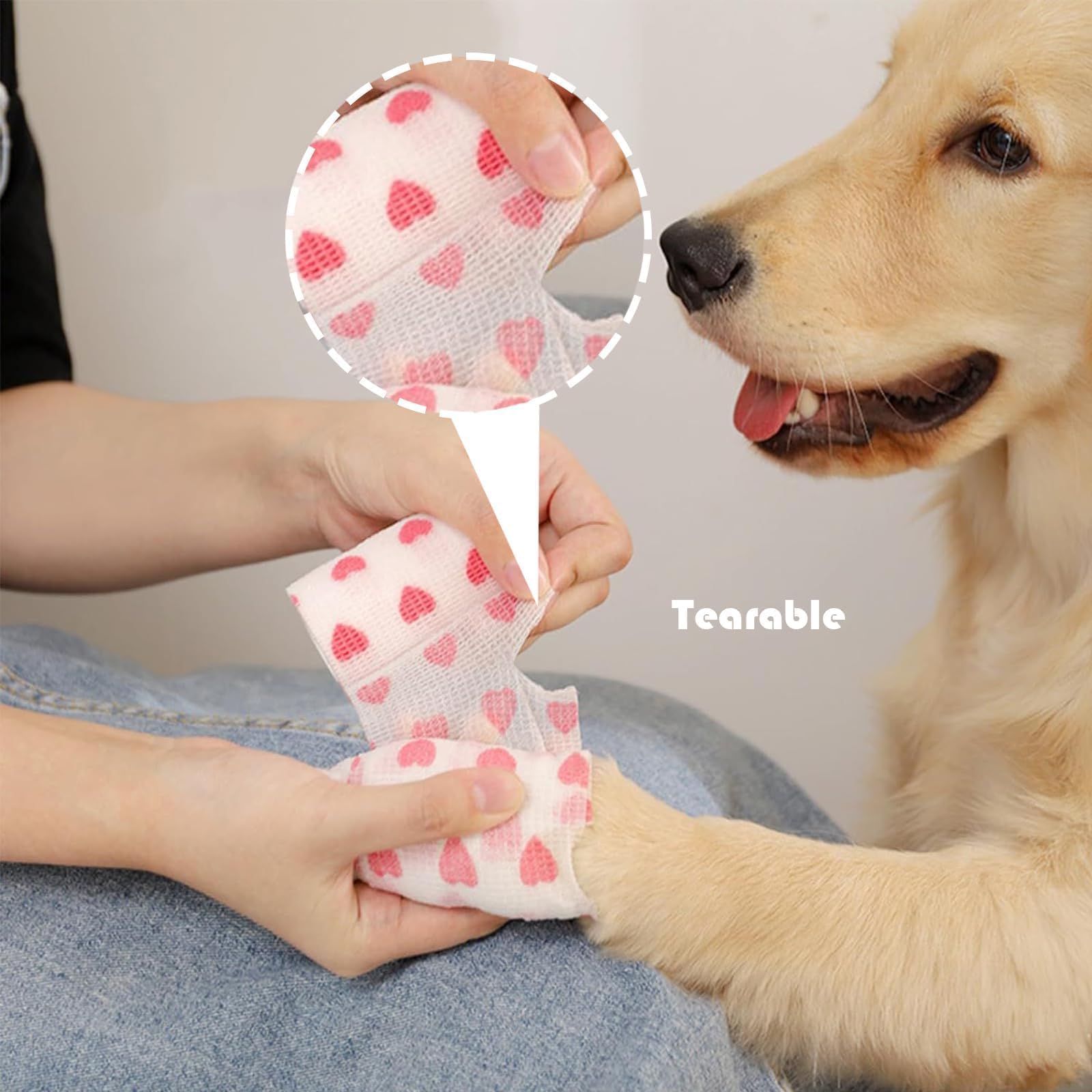 Vet Wrap For Horses POPETPOP Self Adhesive Bandage Wrap