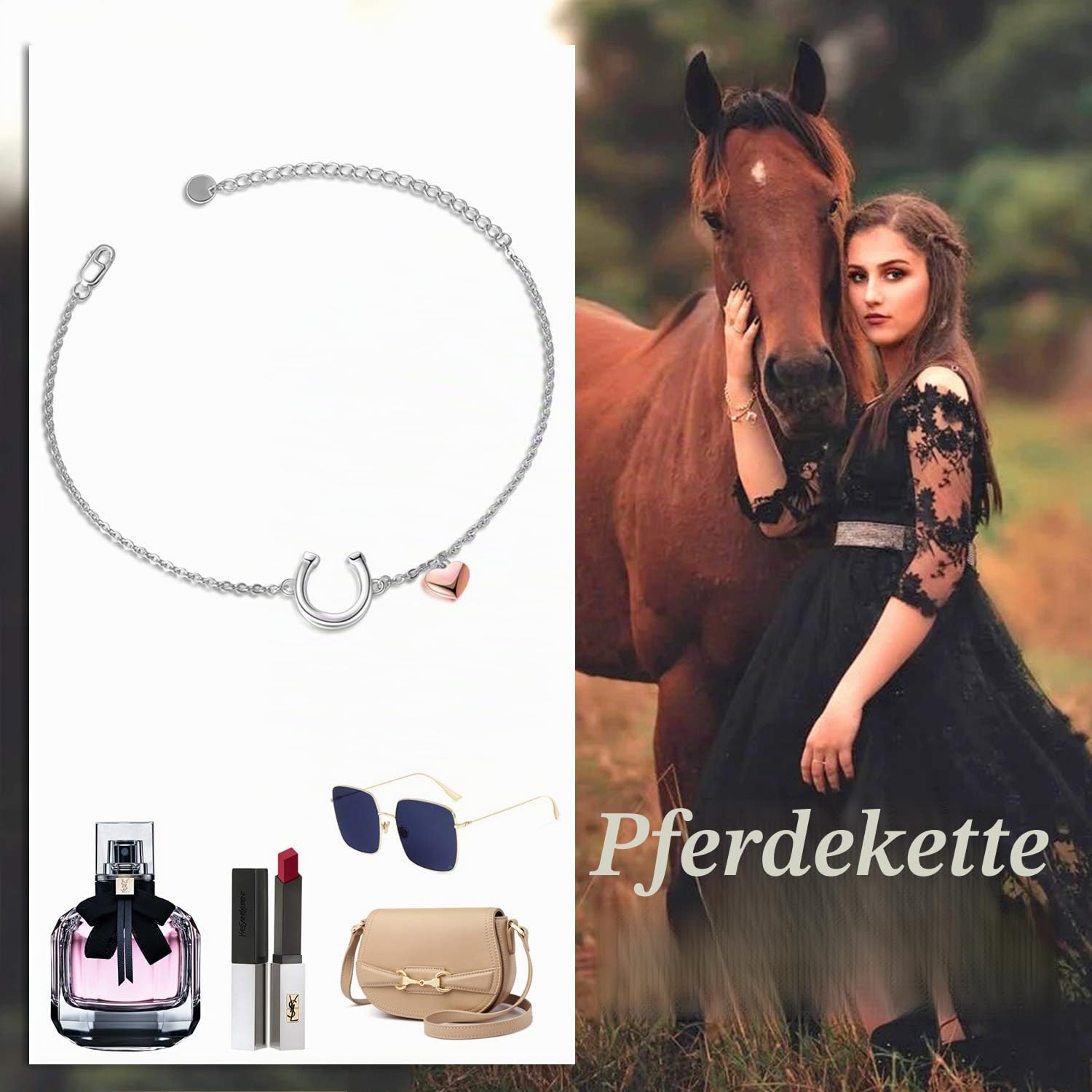 YFN Tier Armband Sterling Silber Mutter Tochter Mode Schmuck